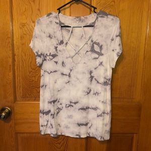 Short sleeve flowy shirt American Eagle